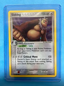 Pokemon TCG Slaking 13/108 - Rare HOLO / Power Keepers VLP - Image 1