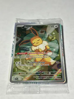 Pokemon TCG Eevee 173 Scarlet & Violet Promo Holo NM - Image 1