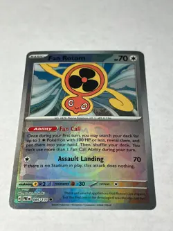 Pokemon TCG Fan Rotom Master Ball Pattern 085/131 Prismatic Evolutions Holo NM - Image 1