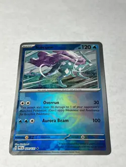 Pokemon TCG Suicune Master Ball Pattern 024/131 Prismatic Evolutions Holo NM - Image 1