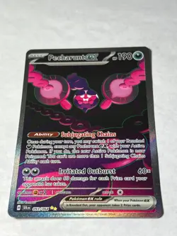 Pokemon TCG Pecharunt ex 093/064 Sv: Shrouded Fable Holo SIR NM - Image 1