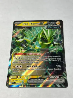 Pokemon TCG Iron Thorns ex 077/167 Twilight Masquerade Holo Double Rare NM - Image 1