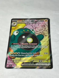 Pokemon TCG Iono's Bellibolt ex 172/159 Sv09: Journey Together Holo Ultra Rare - Image 1