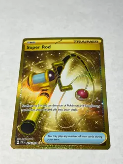 Pokemon TCG Super Rod 276/193 Paldea Evolved Holo Hyper Rare NM - Image 1