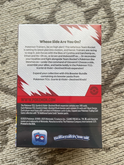 Pokemon Destined Rivals Booster Bundle - New/Sealed - Image 3