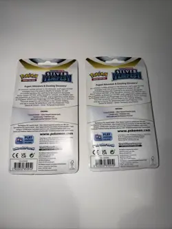 Lot of 2 Pokemon TCG Silver Tempest Blister Pack Checklane Promo Factory Sealed - Image 2