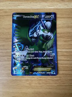 Pokemon TCG Tornadus EX Full Art Ultra Rare Holo Plasma Freeze 114/116 - Image 2