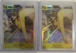 One Piece Borsalino EB04-058 SR Adventure On Kami’s Island OP15-EB04 (lot of 2) - Image 1