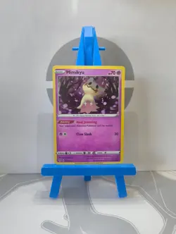 Mimikyu - 081/189 - Cosmos Holo - SWSH Darkness Ablaze - Pokemon TCG - HD SWIRL - Image 2