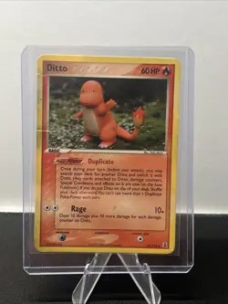 Ditto (Charmander) 37/113 Delta Species NON holo. Regular Card. - Image 1