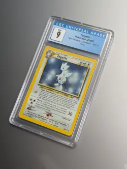 CGC 9 MINT Togetic 2000 Neo Genesis 16/111 Holo SWIRL Pokemon Card - Image 1