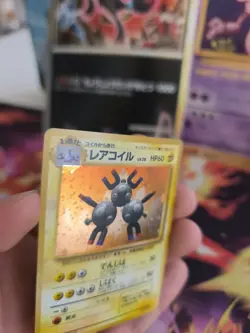 Pokemon Karte Card Magneton Expansion Base Set 1996 Holo Wotc japanese NM- - Image 3