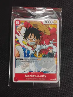 Monkey.D.Luffy Pre-Release) [Participant] P-001 One Piece Tournament Card - Image 1