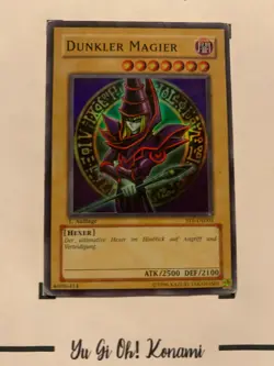 DUNKLER MAGIER - 1. AUFLAGE SYE-DE001 DEUTSCH Yu-Gi-Oh! CARD SUPER RARE HOLO TCG - Image 3