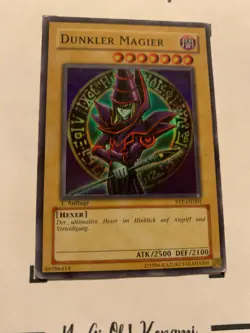 DUNKLER MAGIER - 1. AUFLAGE SYE-DE001 DEUTSCH Yu-Gi-Oh! CARD SUPER RARE HOLO TCG - Image 5