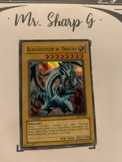 BLAUAUGIGER W. DRACHE - 1. AUFLAGE SKE-DE001 DEUTSCH Yu-Gi-Oh! CARD SUPER RARE - Image 4