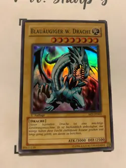 BLAUAUGIGER W. DRACHE - 1. AUFLAGE SKE-DE001 DEUTSCH Yu-Gi-Oh! CARD SUPER RARE - Image 5