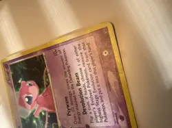 Pokemon TCG Mew 2006 Black Star Promo 040 Rare Holo Card MP Condition - Image 4
