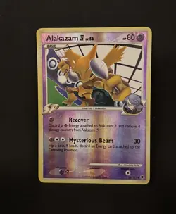 Rising Rivals Alakazam 38/111 Uncommon Reverse Holographic Pokemon Card - Image 1