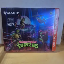 Magic The Gathering Teenage Mutant Ninja Turtles Collector Booster Box ** NEW ** - Image 1