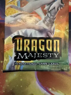 Pokemon Dragon Majesty SEALED Booster Pack - Reshiram Art - Image 4