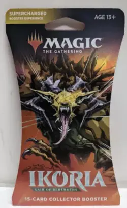 Magic the Gathering MTG Ikoria - 4x Collector Booster Packs Sealed New English - Image 1