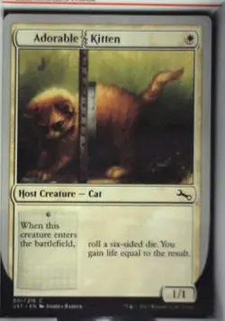 Adorable Kitten - Unstable: #1, Magic: The Gathering Nm C259 - Image 1