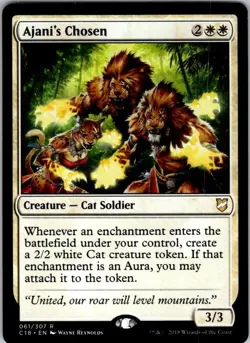 Magic | C18 | Ajani's Chosen | 61 | Normal | NM - Image 1