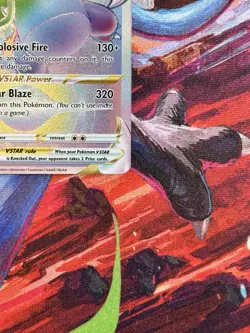 Charizard VSTAR 174/172 Secret Rainbow Rare - Pokemon TCG Brilliant Stars - NM - Image 5