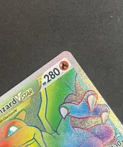 Pokemon Charizard VSTAR 174/172 Rainbow Secret Rare Brilliant Stars NM - Image 3