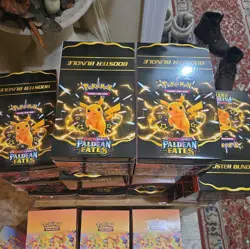 Paldean Fates Booster Bundle Display Box (Pokemon TCG), EMPTY BOX ONLY - Image 2