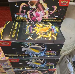 Paldean Fates Booster Bundle Display Box (Pokemon TCG), EMPTY BOX ONLY - Image 3