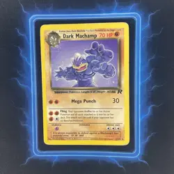 🌈Dark Machamp 27/82 Non Holo Rare Team Rocket Set Pokemon Card Team Rocket 🌈 - Image 1