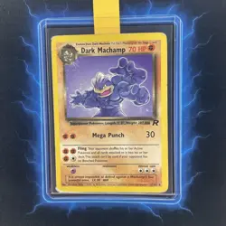 🌈Dark Machamp 27/82 Non Holo Rare Team Rocket Set Pokemon Card Team Rocket 🌈 - Image 3