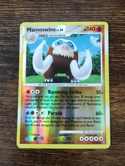 Mamoswine 21/100 Reverse Holo Diamond & Pearl Stormfront Pokemon Card - Image 1