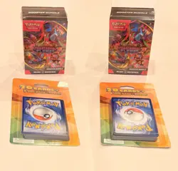 (LOT OF 2) POKEMON TCG PHANTASMAL FLAMES BOOSTER BUNDLE BOX + 2-20 CARD 1 FOIL - Image 1