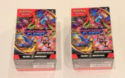 (LOT OF 2) POKEMON TCG PHANTASMAL FLAMES BOOSTER BUNDLE BOX + 2-20 CARD 1 FOIL - Image 2