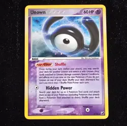 Unown (H) H/28 Unseen Forces Holo 2005 Pokemon Card Near Mint NM - Image 1