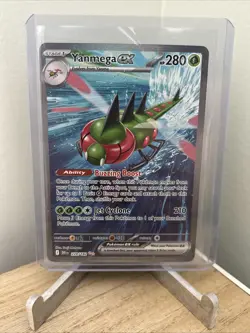Yanmega ex 228/182 SV10: Destined Rivals Special Illustration Rare Pokemon NM - Image 1