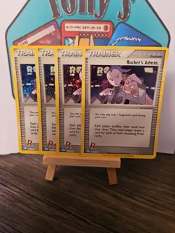4 X Rockets Admin 027/034 English Blastoise Deck Pokemon Classic Collection - Image 5
