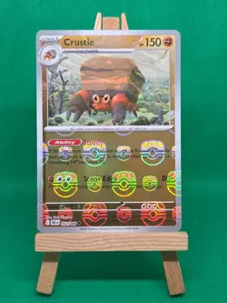 Pokemon TCG: Crustle 052/086 Masterball Reverse Holo Black Bolt - Near Mint - Image 3