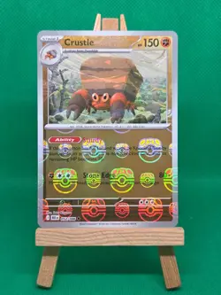 Pokemon TCG: Crustle 052/086 Masterball Reverse Holo Black Bolt - Near Mint - Image 4