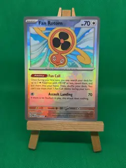 Pokemon TCG Fan Rotom Prismatic Evolutions 085/131 MASTERBALL - PACK FRESH - Image 3