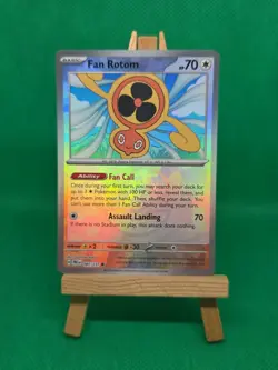 Pokemon TCG Fan Rotom Prismatic Evolutions 085/131 MASTERBALL - PACK FRESH - Image 4