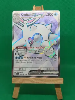 Cetitan EX 210/182 – Full Art Ultra Rare Holo – Pokemon TCG Destined Rivals - Image 2