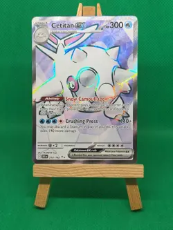 Cetitan EX 210/182 – Full Art Ultra Rare Holo – Pokemon TCG Destined Rivals - Image 3