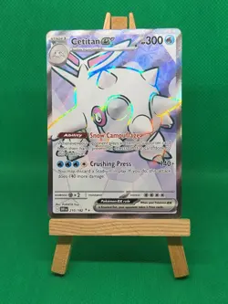 Cetitan EX 210/182 – Full Art Ultra Rare Holo – Pokemon TCG Destined Rivals - Image 5