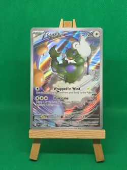 Tornadus SVP 210 - Scarlet & violet - Pokemon card - black Star promo - Image 3