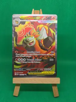 Mega Camerupt EX 156/132 Full Art Mega Evolutions Pokemon Card Pack Fresh - Image 2