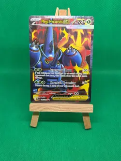 Pokemon : 108/094 Mega Heracross Ex : Ultra Rare Card : Phantasmal Flames - Image 5
